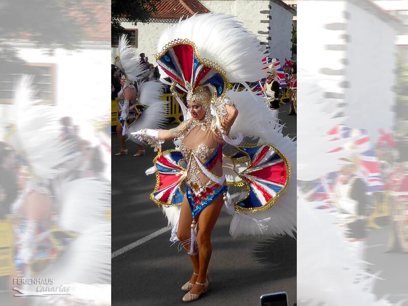 Salsatänzerinnen im Teneriffa Karneval Salsatänzerinnen im Teneriffa Karneval