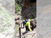 Aufstieg in der Masca Schlucht