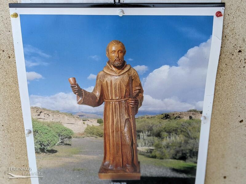 Bild von der Statue von Santo Hermano Pedro