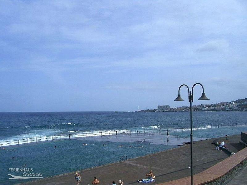 Bajamar... Blick von der Promeade aufs Meer