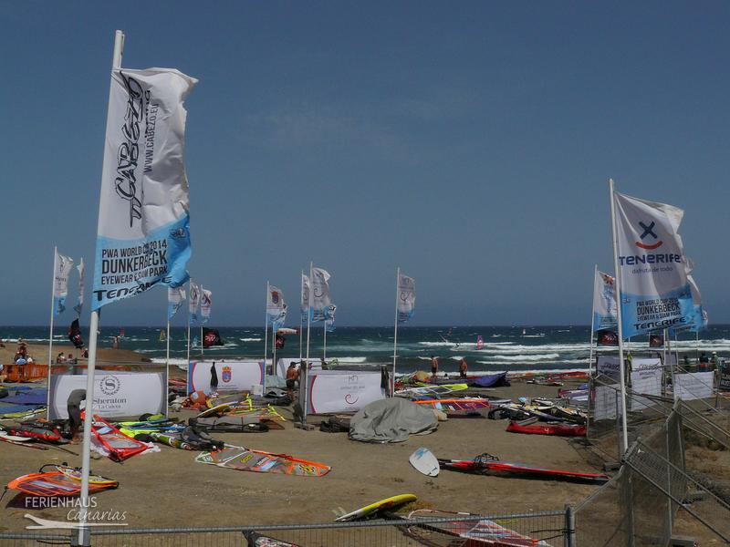 Die Cabezo Bucht in El Medano Die Cabezo Bucht in El Medano