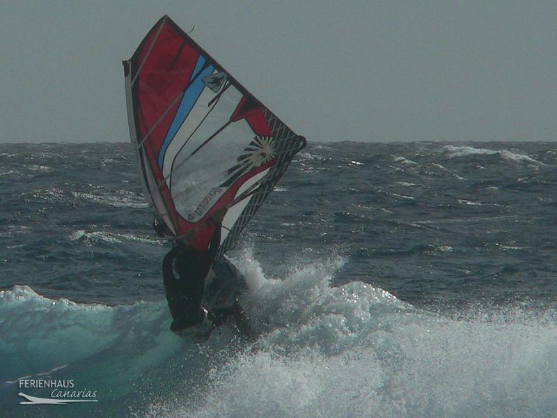 Surfer am Tejita Strand