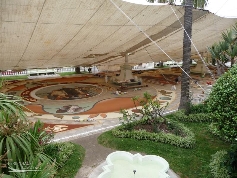 La Orotava - Blütenteppich Fronleichnam