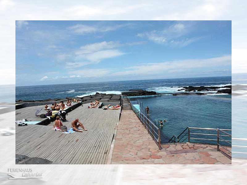 Das Meerwasser-Schwimmbecken von Mesa del Mar