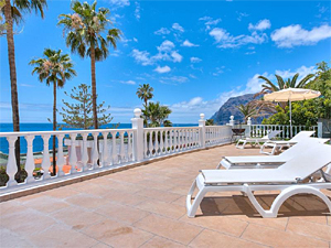 Ferienhaus am Meer im Süden Teneriffa - Blick auf das Meer