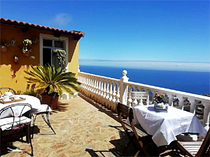 Private Ferienwohnung mit Meerblick auf Teneriffa